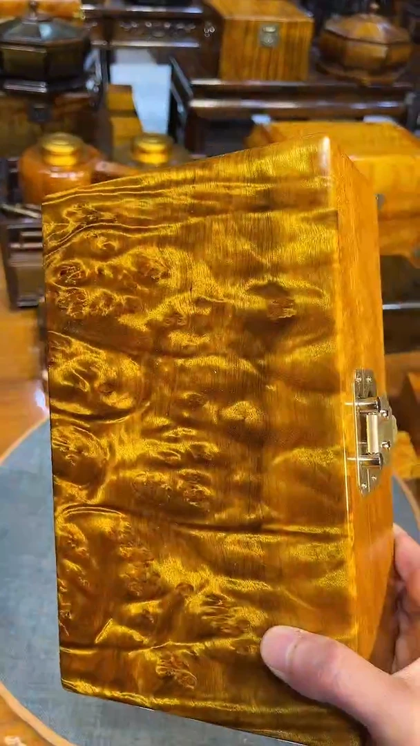 乌木类成套家具瘤疤首饰盒 s19