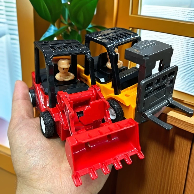 带动作的工程车玩具发两个