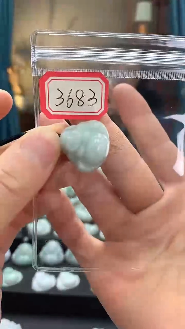 颈饰未镶嵌翡翠佛公3683