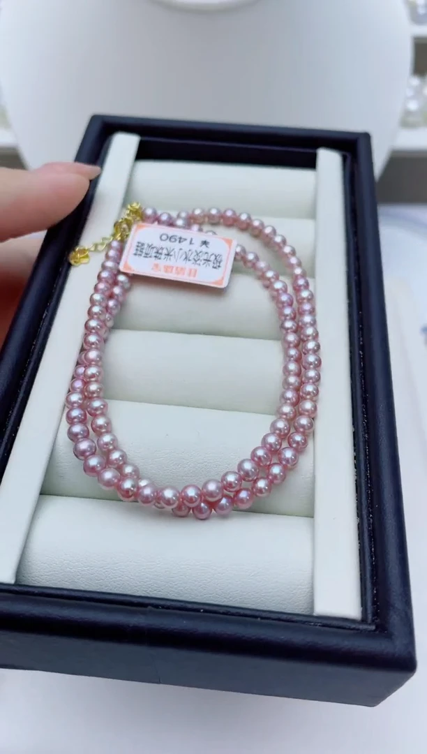 淡水珍珠未镶嵌颈饰W5