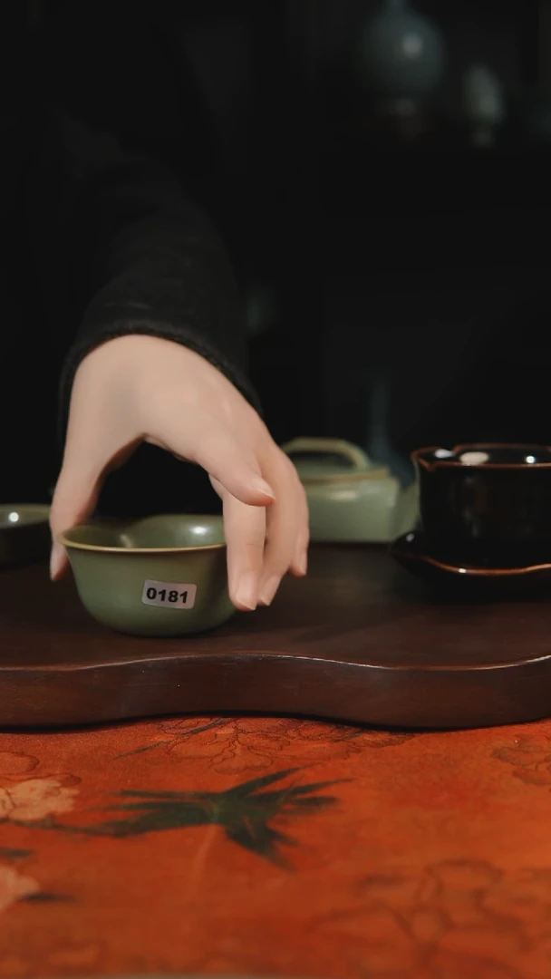 杯子瓷汝州原产地原矿仿古老釉y181