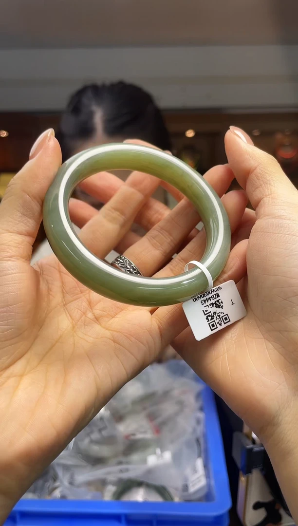 未镶嵌手镯和田玉（多样性发一件）圈口*56-57