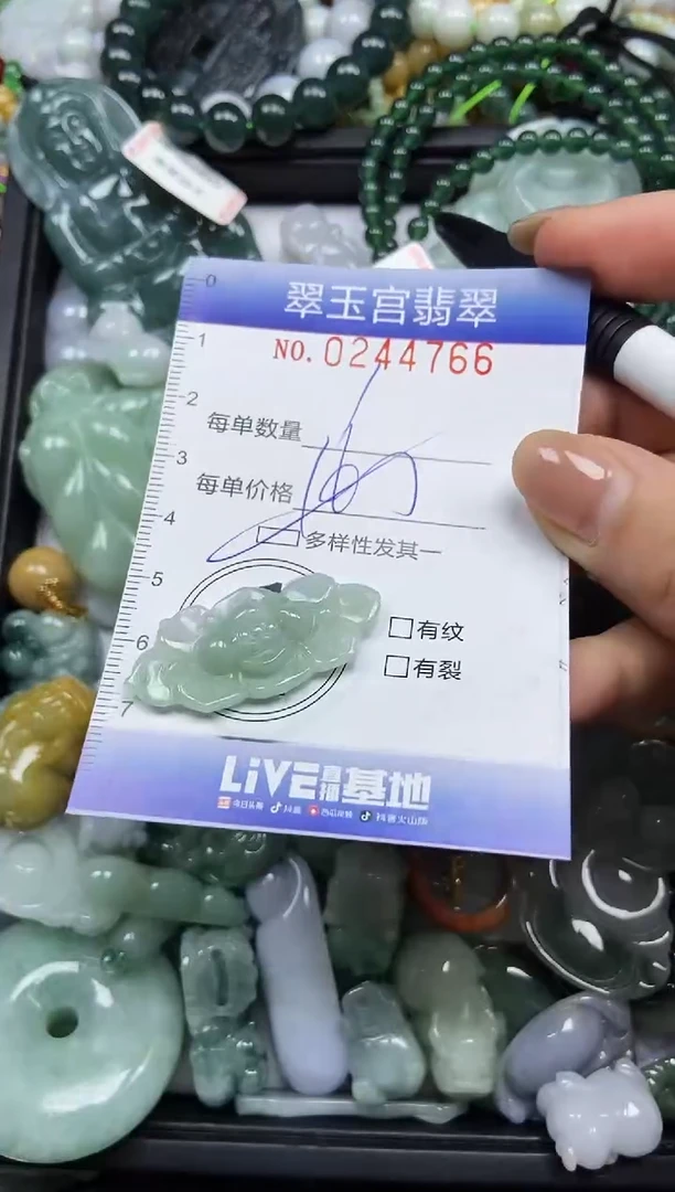 颈饰未镶嵌翡翠闪购C0244766多样性发其一