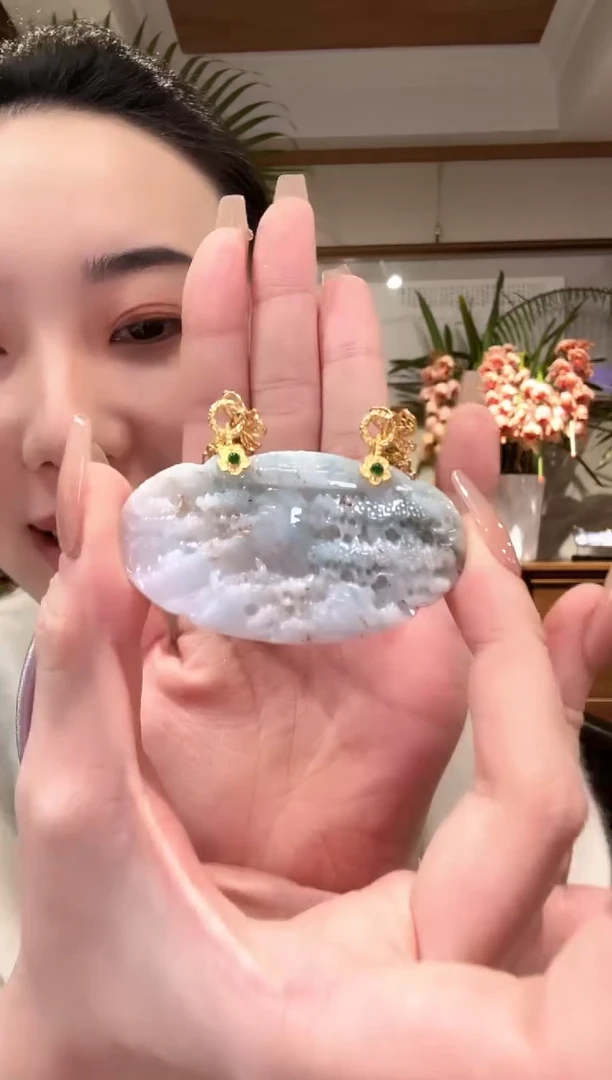 【闪购商品】翡翠颈饰未镶嵌国风