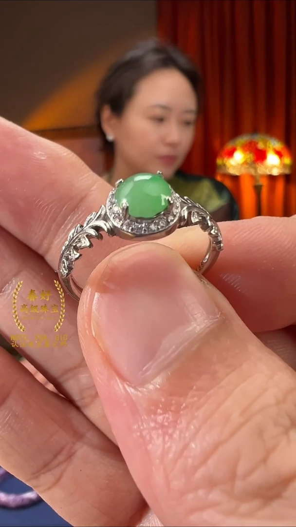 银S925镶嵌戒指翡翠KT25120124-10