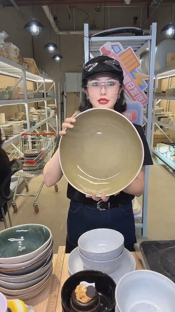 瓷155高温釉下彩陶瓷餐具