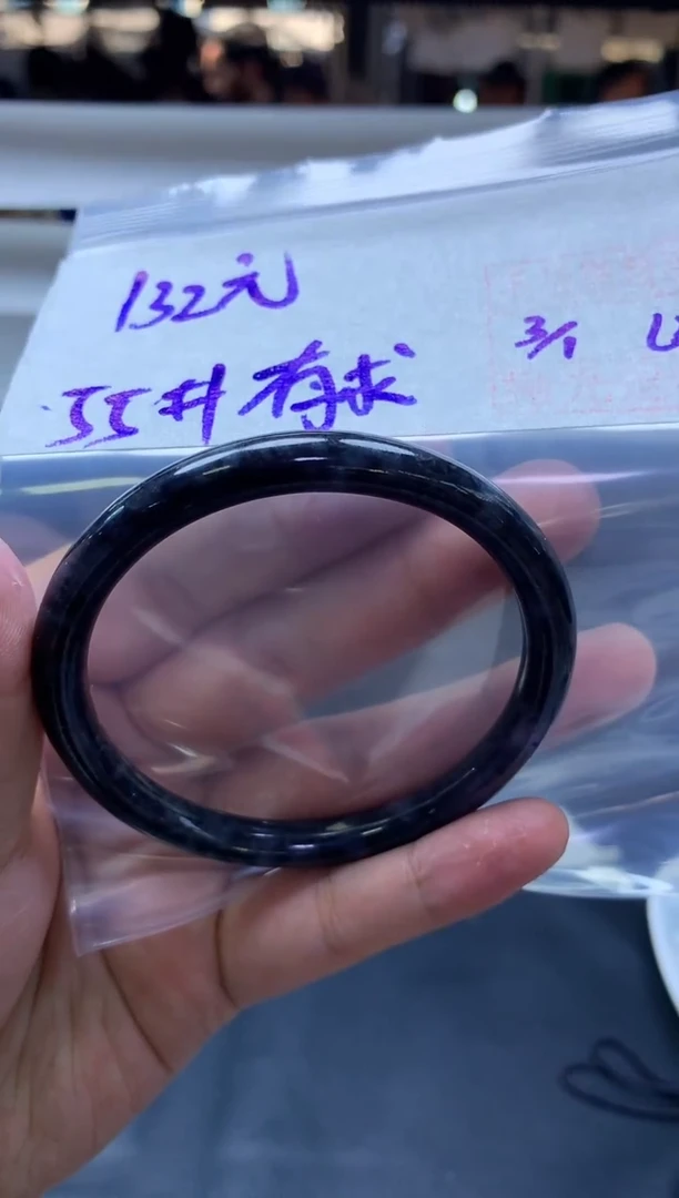 未镶嵌定制翡翠有**应手镯55#132元毛货需抛光