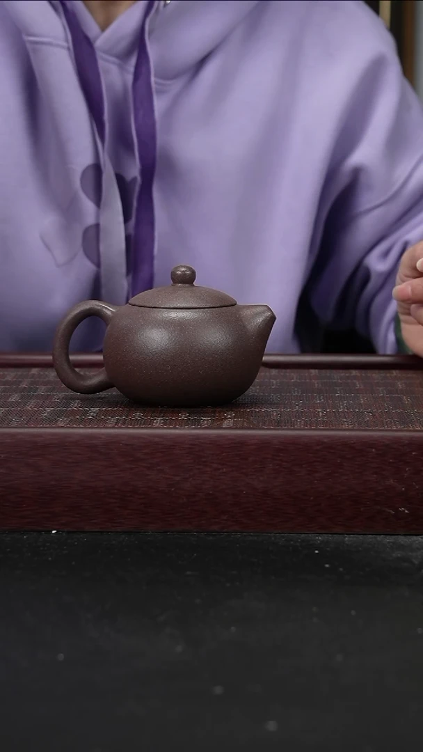茶壶紫砂lzx全砂天青西施160cc