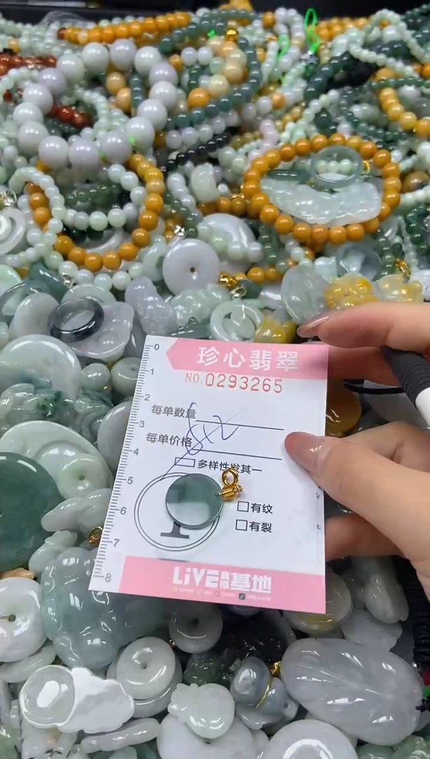 翡翠未镶嵌颈饰闪购0293265多样性发其一