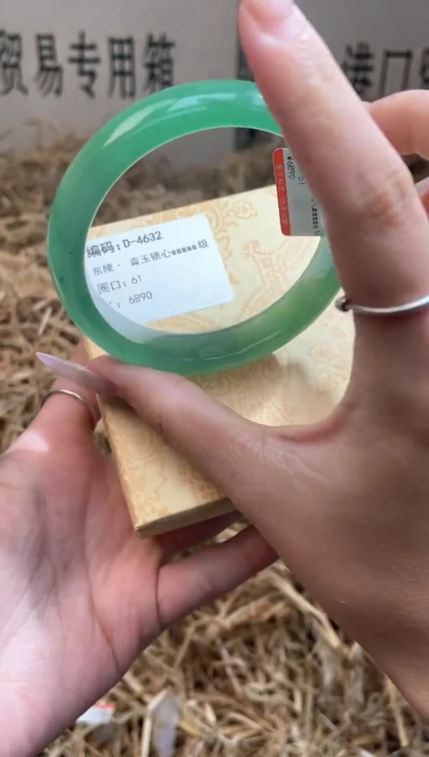 未镶嵌手镯石英质玉D4632H