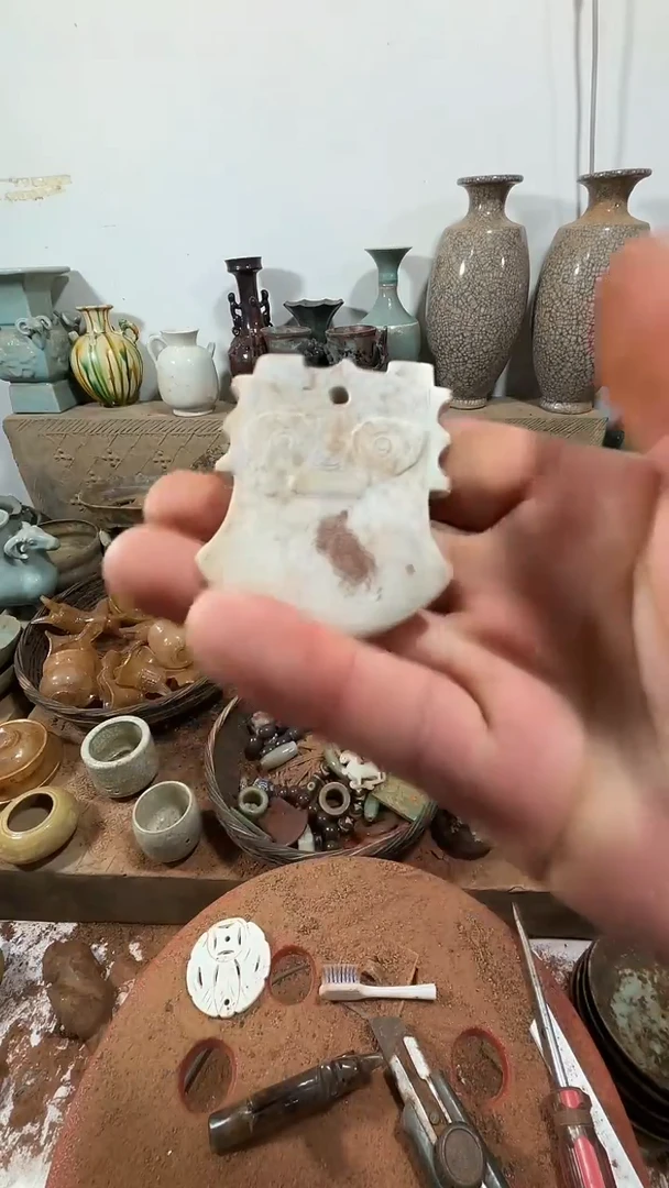 未镶嵌和田玉（糖玉）挂件老*玉器玉器玉器玉器