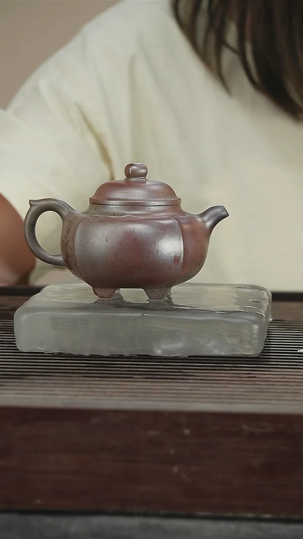 茶壶紫砂容量220CC