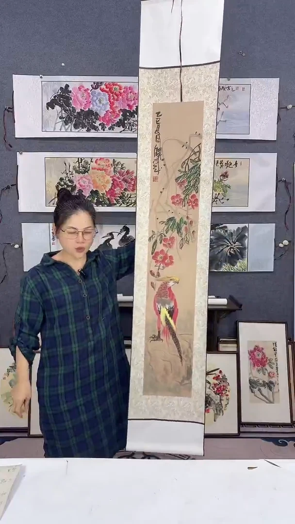 国画175*32吴铁成作品