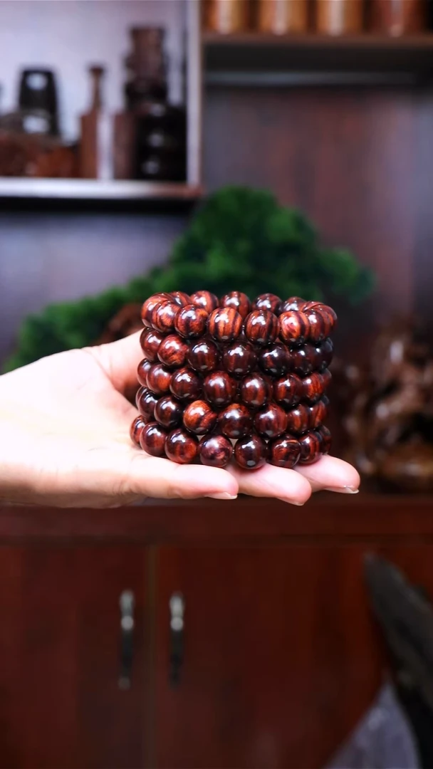 黄花梨/降香黄檀手串/手链海南黄花梨1.5手串多样性发一