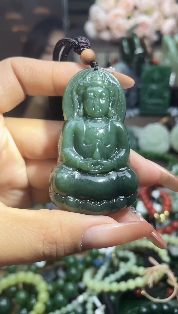 颈饰未镶嵌和田玉未镶嵌和田玉吊坠多样性拍一发一