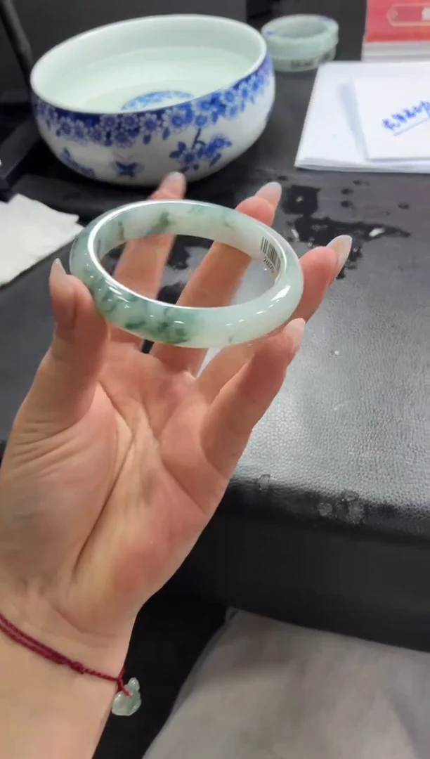 未镶嵌手镯定制翡翠娜**.DDJ