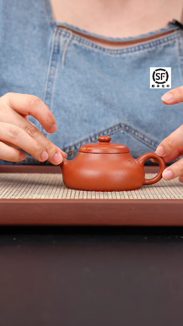 茶壶紫砂小煤窑朱泥静乐150cc许佰军