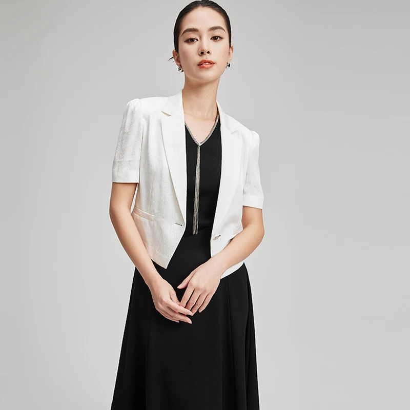 赢智尚新款高端西装外套简约百搭高级通勤ZA01913