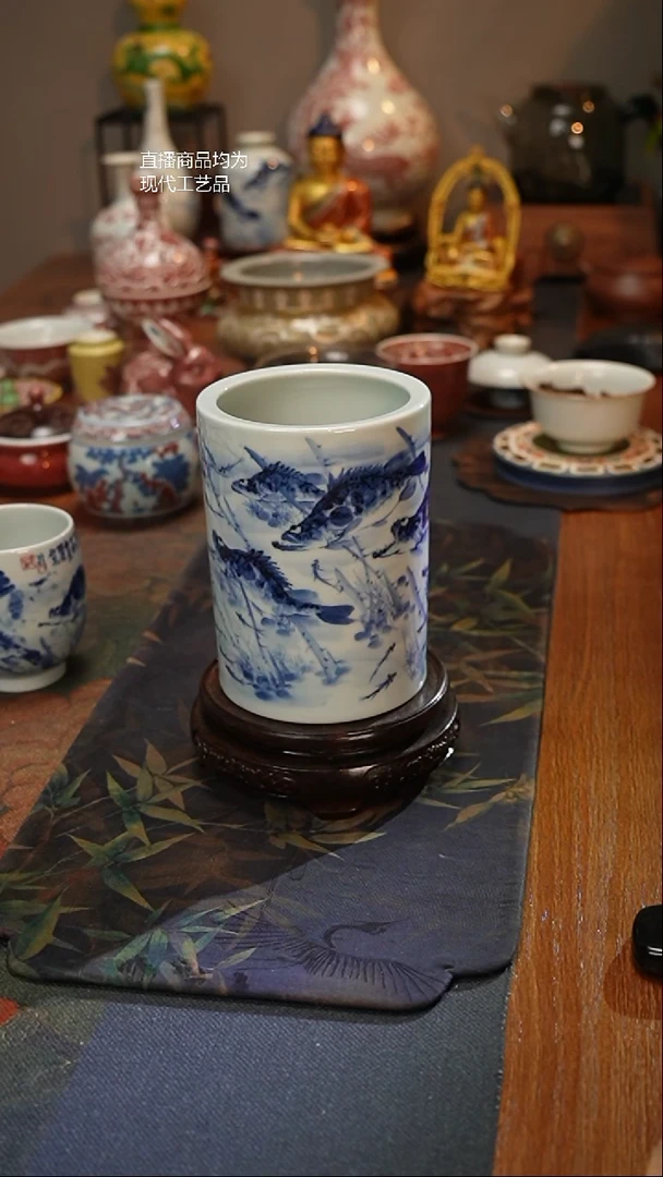 康亭守艺诫子书笔筒