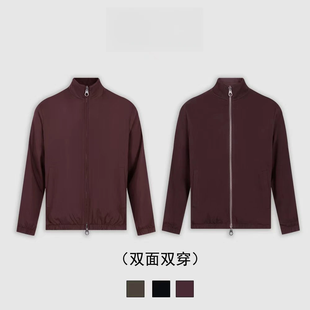 「P&W·Eicalonce」LP同款 绵羊毛混纺双面穿哈灵顿G9老钱风立领夹克