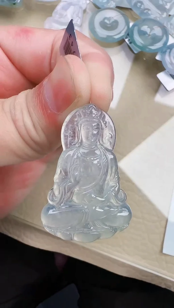 颈饰未镶嵌翡翠缅甸翡翠a货