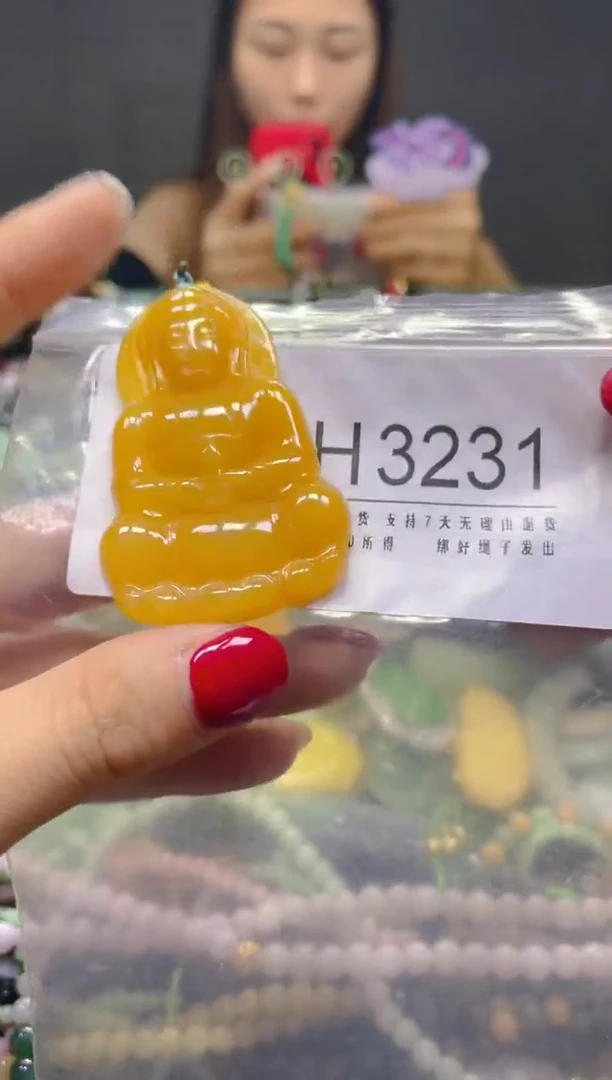 颈饰未镶嵌翡翠/H/翡翠A货，一件也是批发价