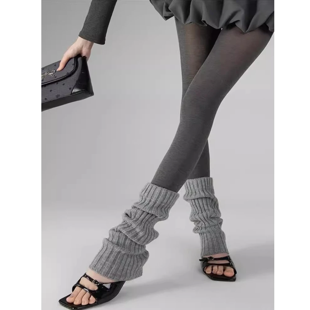 抵达一楼超薄灰色外穿打底裤弹力透气显瘦修身简约百搭九分裤袜女