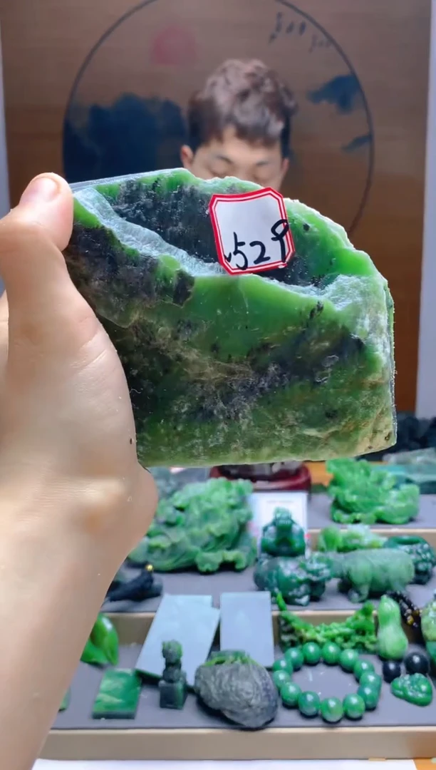 【闪购商品】和田玉（碧玉）珠宝半成品未镶嵌1