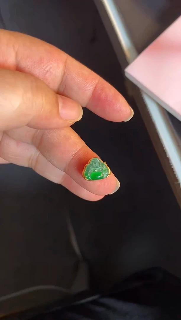 吊坠(不含链)银S925镶嵌翡翠1