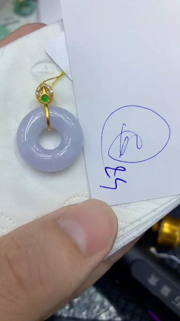 颈饰未镶嵌翡翠缅甸A货翡翠