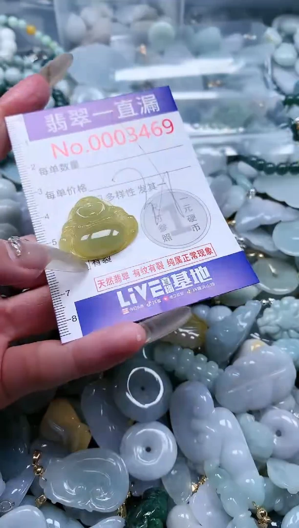 【闪购商品】翡翠吊坠(不含链)未镶嵌3469