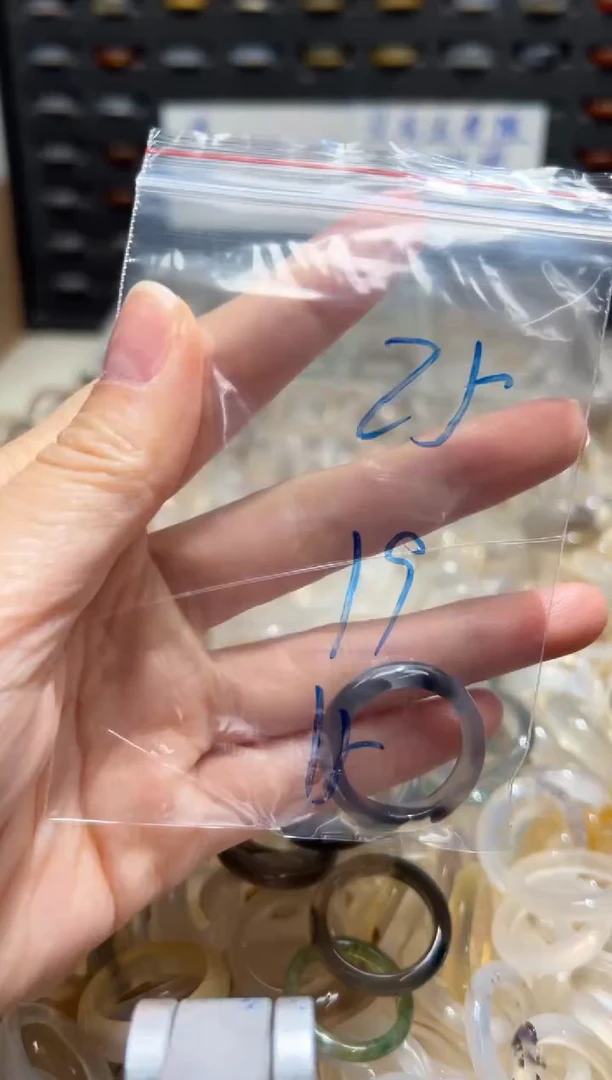 未镶嵌戒指玛瑙/玉髓25