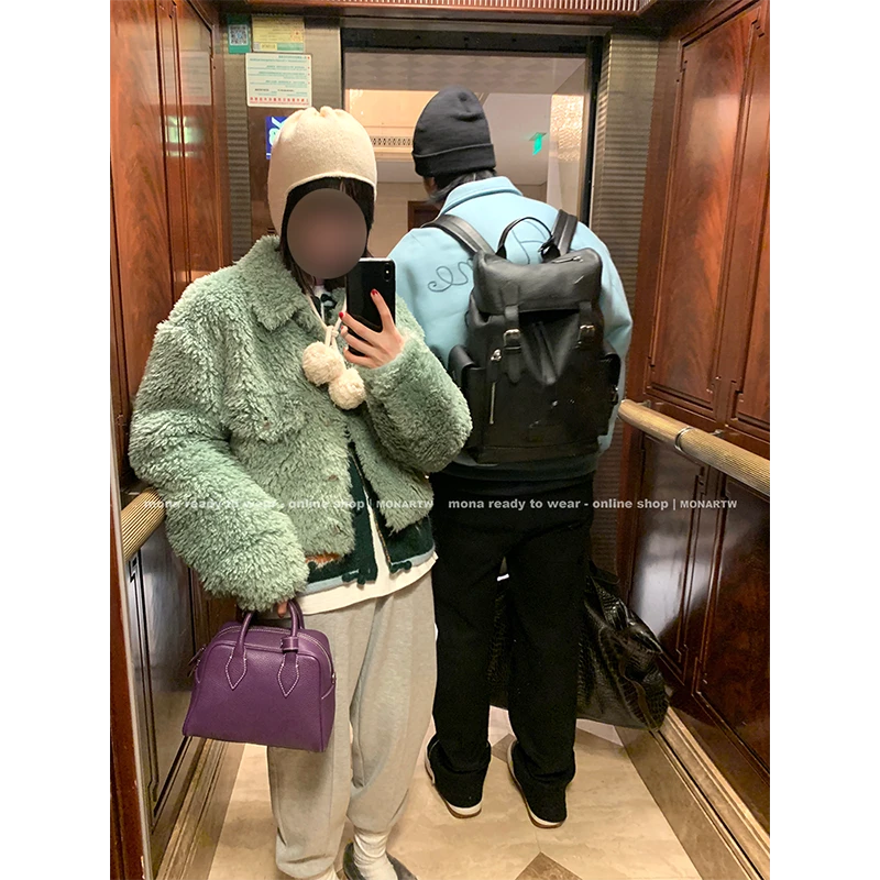 【MONARTW】MONARTW 设计感 超好看慵懒短款外套女 O123I06765