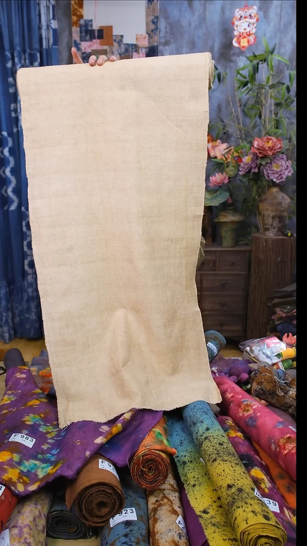 【闪购商品】茶染老土布女神节