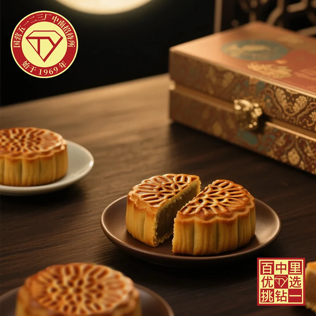 中南月饼纯手工月饼礼盒多种口味适合过节送礼