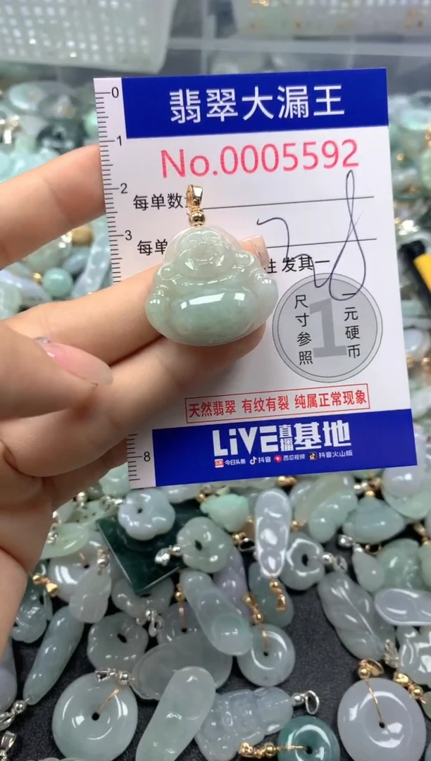 颈饰未镶嵌翡翠5592