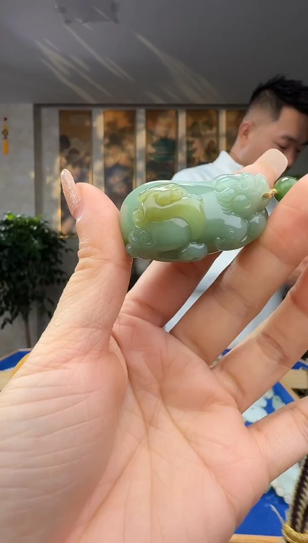 颈饰未镶嵌和田玉拍一发一