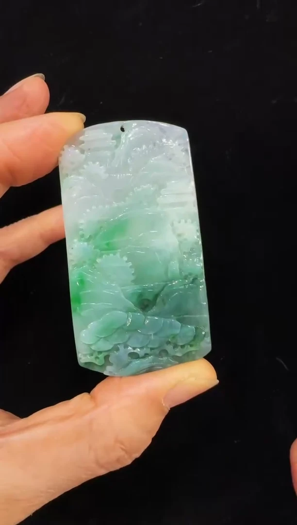 颈饰未镶嵌翡翠国风