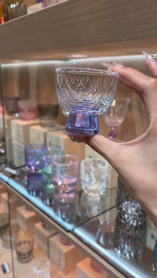 紫色闪烁茶杯  买一送一