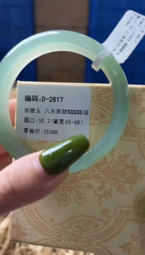未镶嵌手镯石英质玉D2817