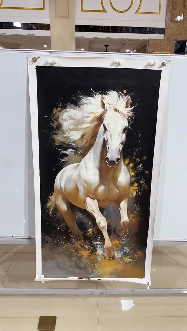 油画商老师油画作品2