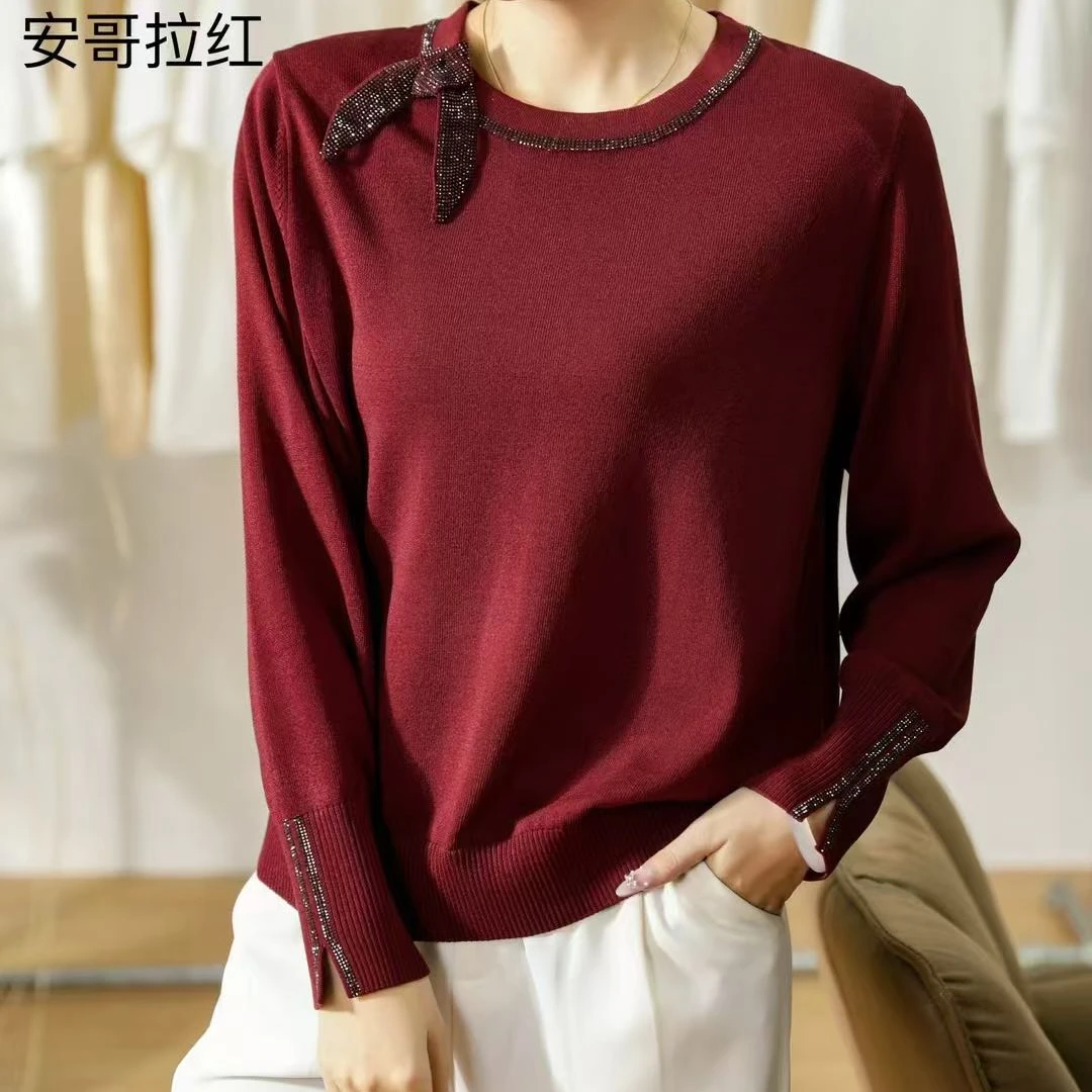 甜美妈t恤大码时尚女士针织