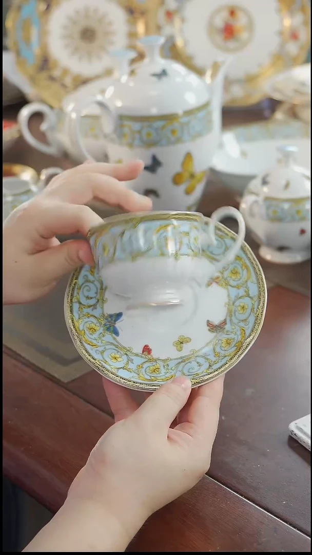 瓷片咖啡杯碟 福利价微瑕