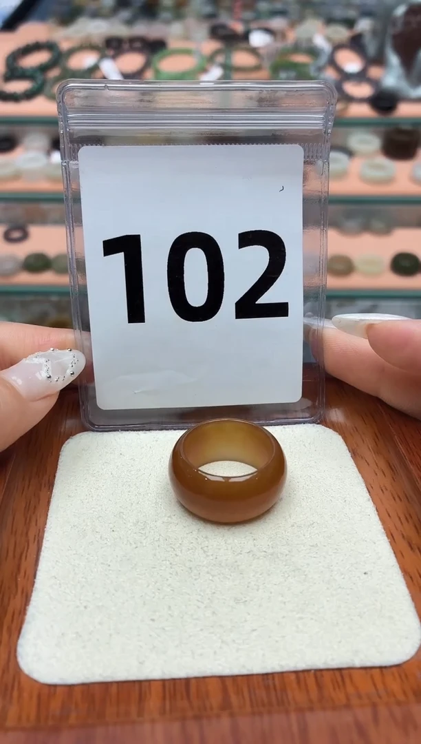 未镶嵌戒圈和田玉17号