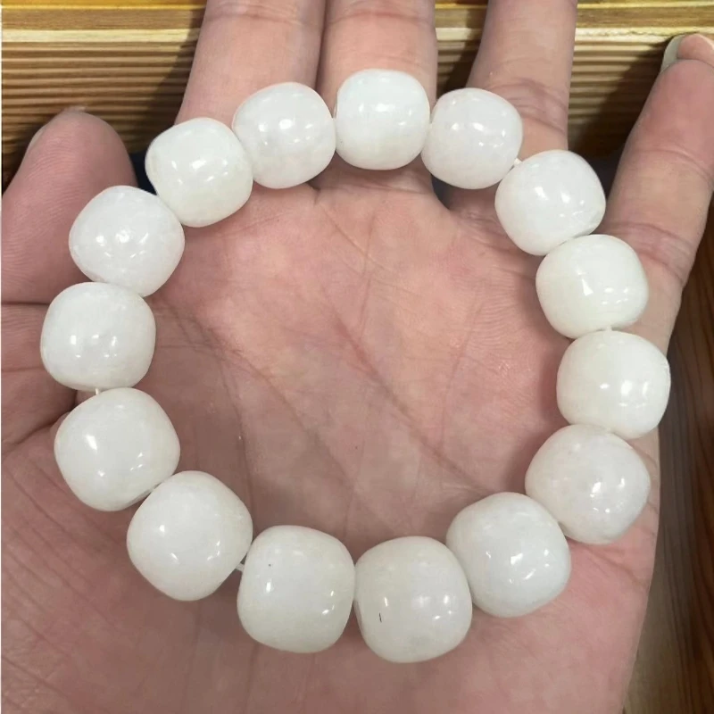 和田玉 手串 卡14mm 带礼盒 CC 541