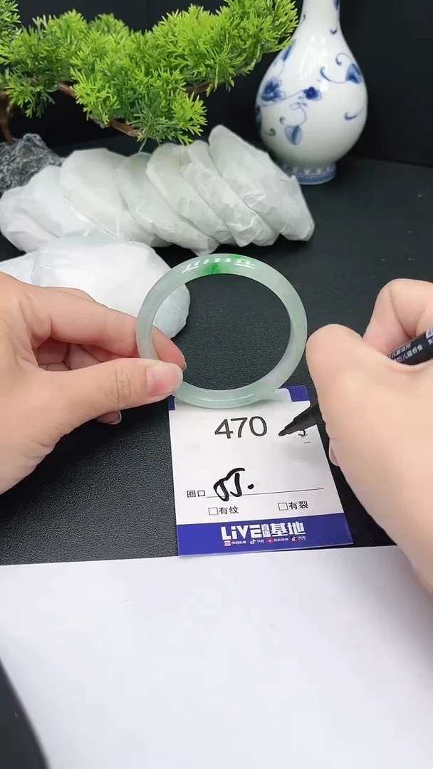 未镶嵌手镯翡翠470
