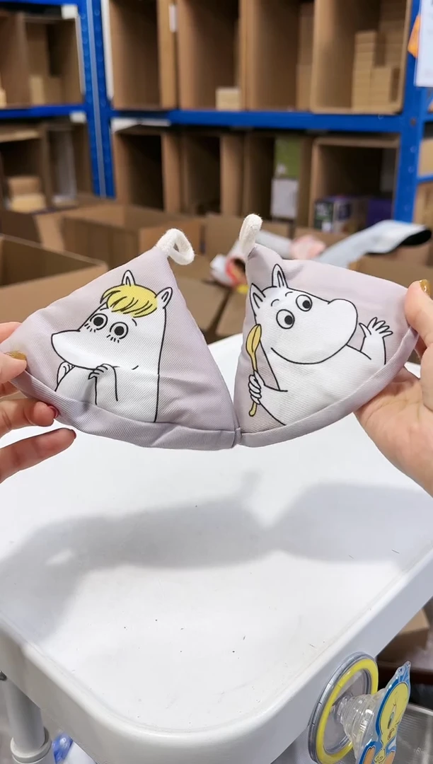 【闪购商品】瓷片姆明锅帽两只装