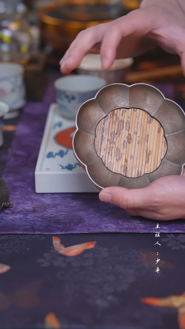 【闪购商品】其他【半闲】古篱 | 花瓣壶承