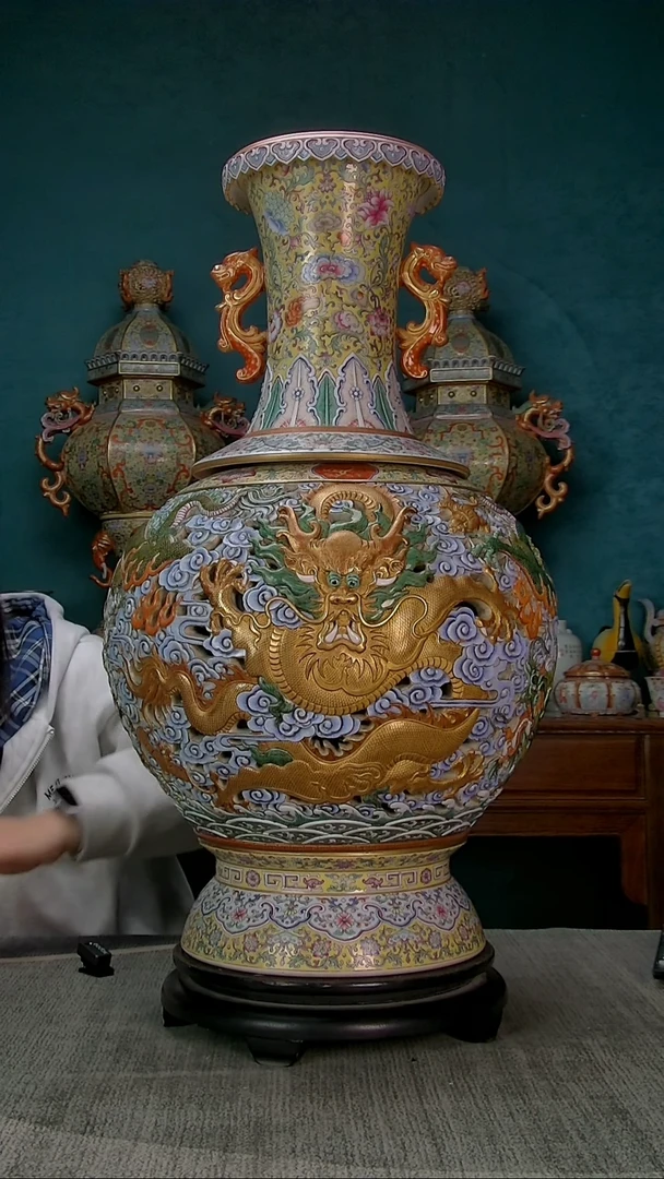 摆件陶龙****6 祥玉瓷馆专属链接