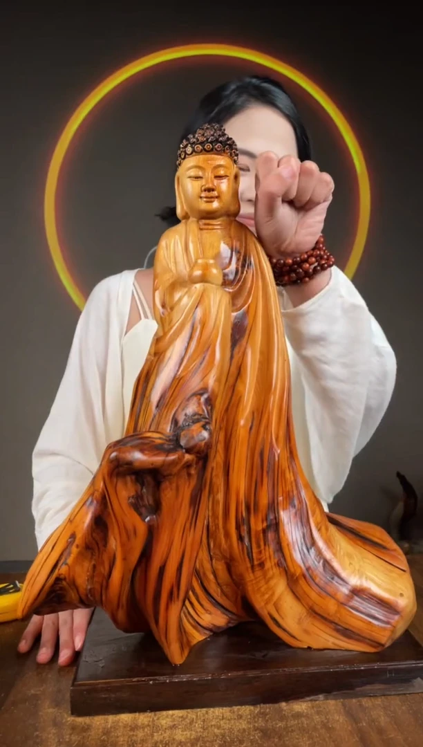 柏木（崖柏）手工摆件,先抢先得! 编号:246